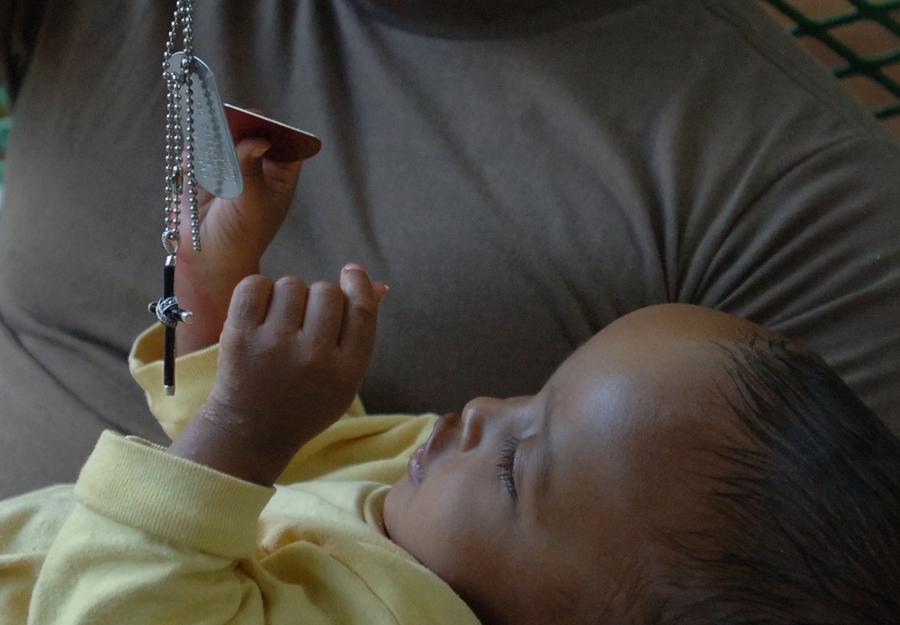 Service Members Spend Special Time With Orphans