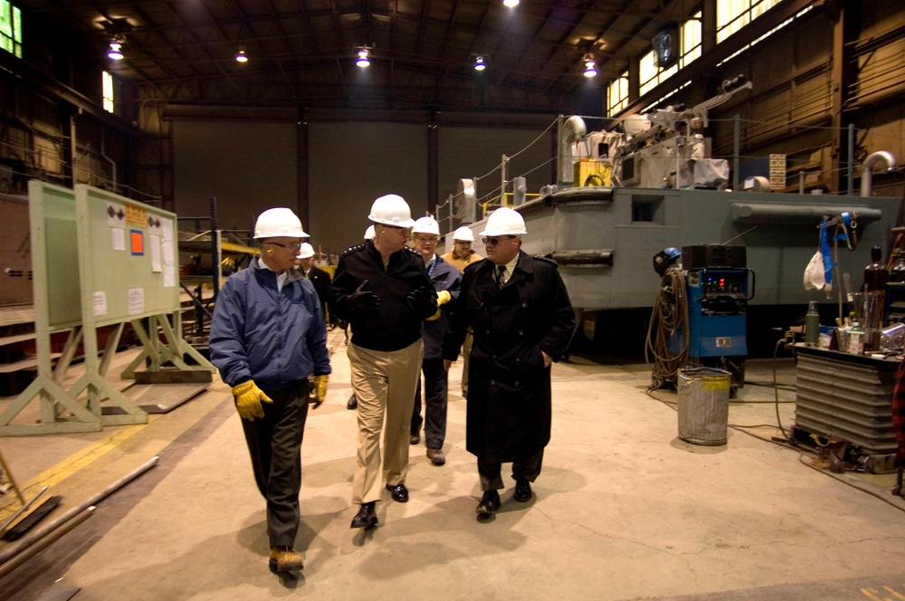 Marinette Marine Shipyard Tour