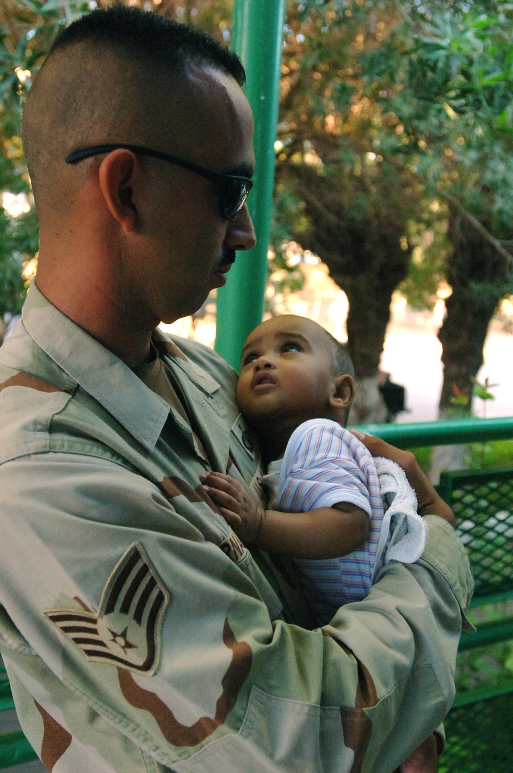 Service members Spend Special Time With Orphans