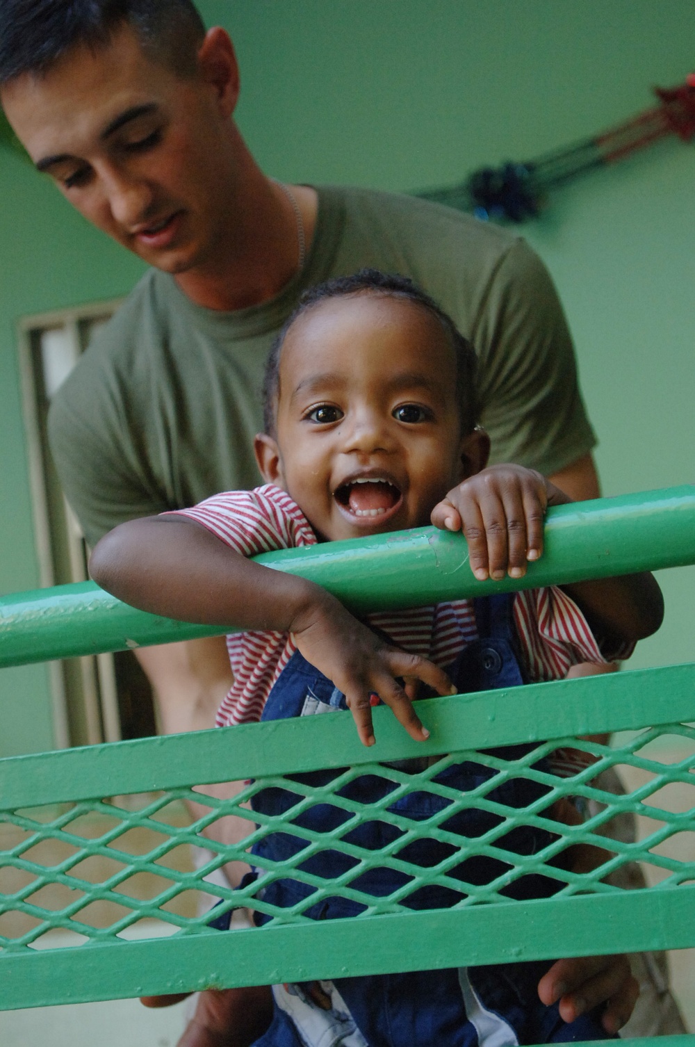 Service members Spend Special Time With Orphans