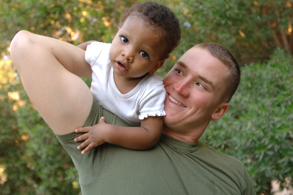 Service Members Spend Special Time With Orphans