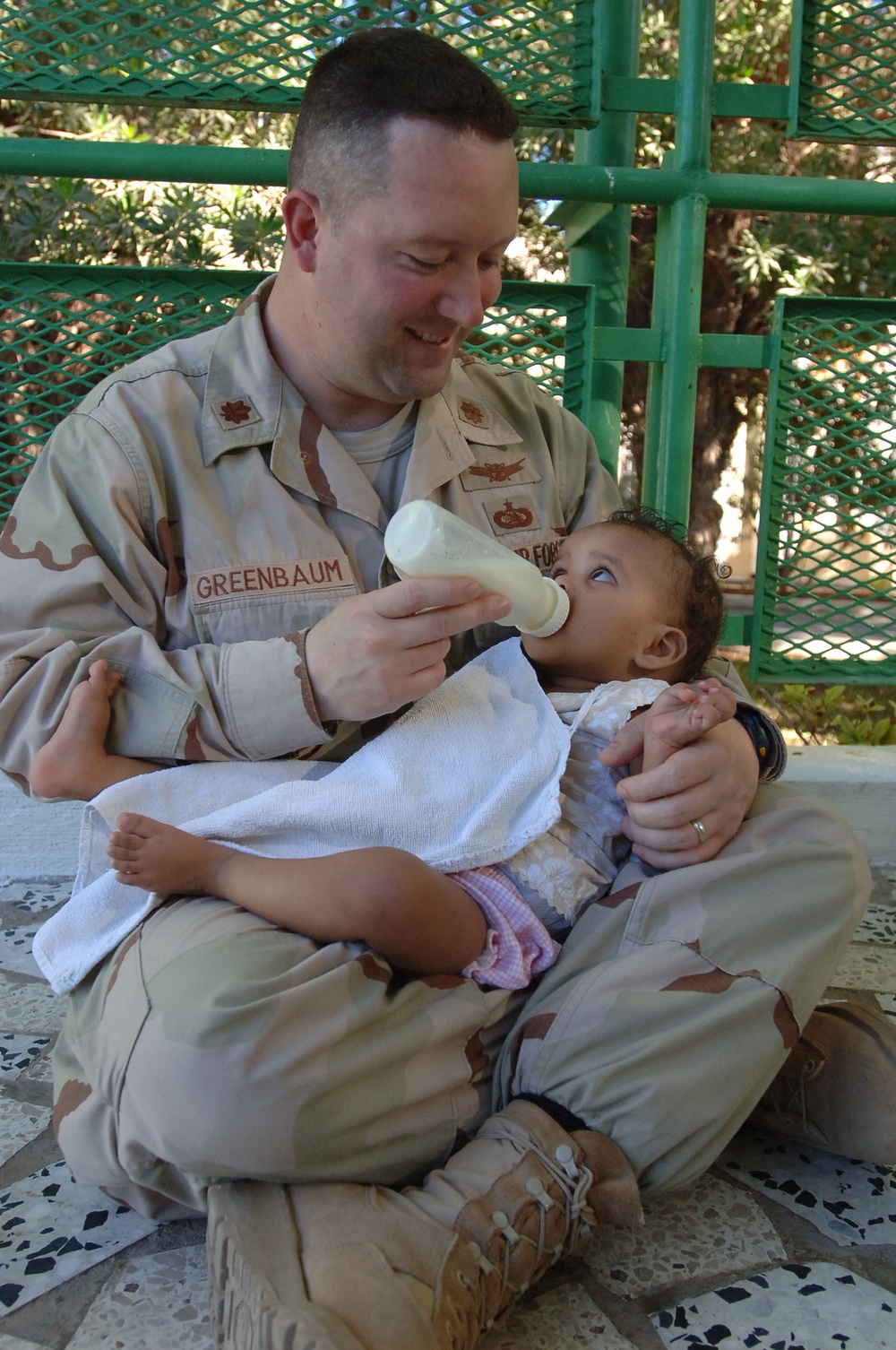 Servicemembers Spend Special Time With Orphans