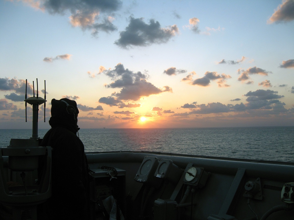 USS Germantown, 5th Fleet Deployment