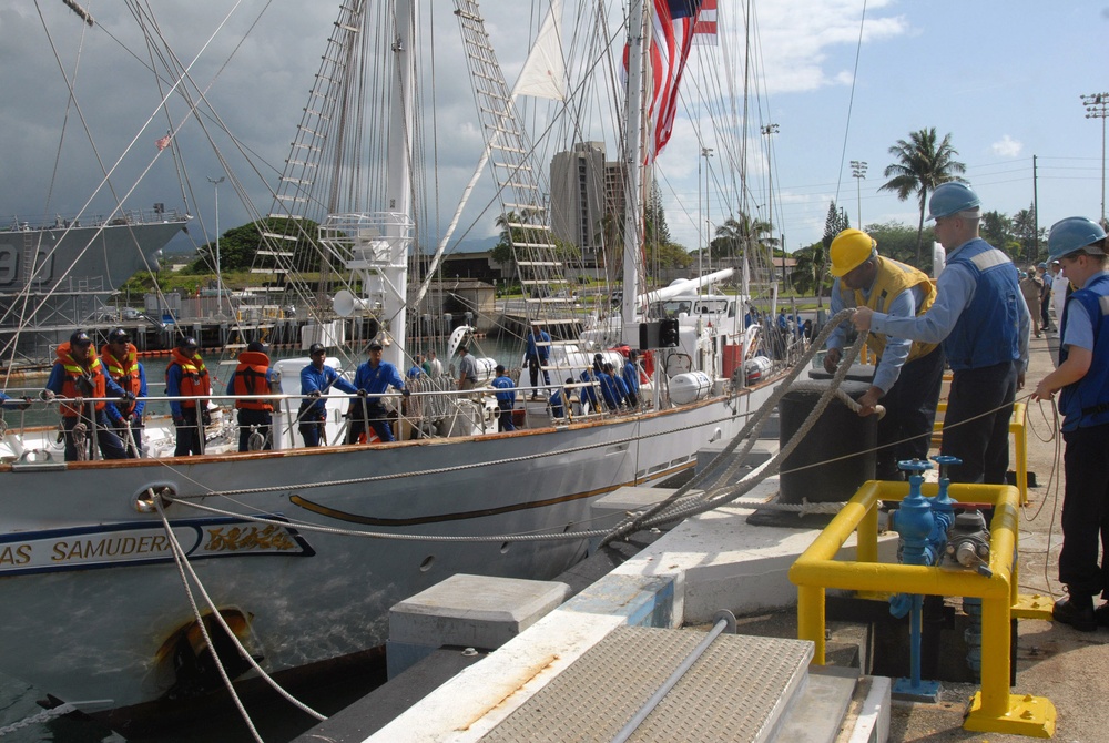 KLD Tunas Samudera as She Moors Pierside