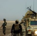 Iraqi army soldiers conduct security in Kirkuk Province