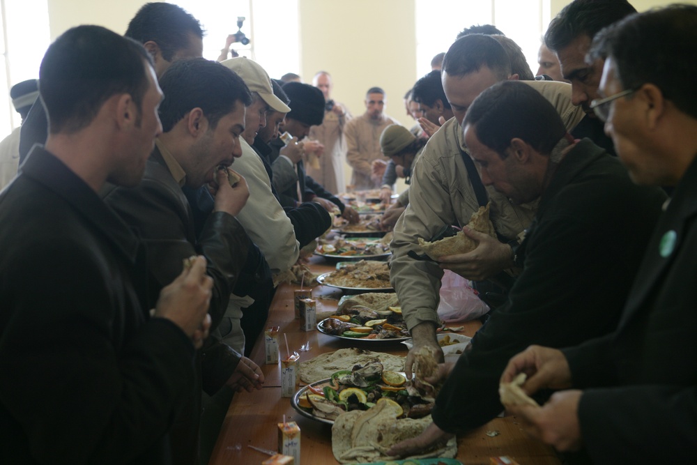 Fallujah Business Development Center event