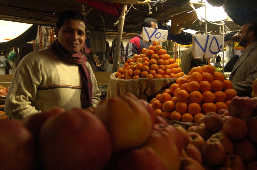 market in new Baghdad