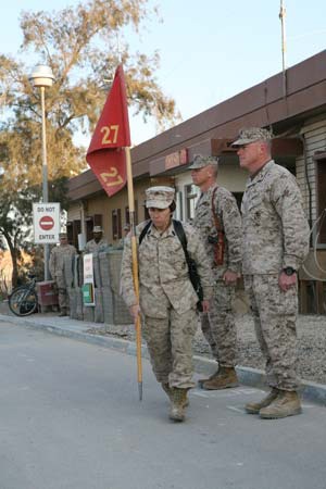 MWSG-27 Transfers Authority to MWSG-37 at Al Asad