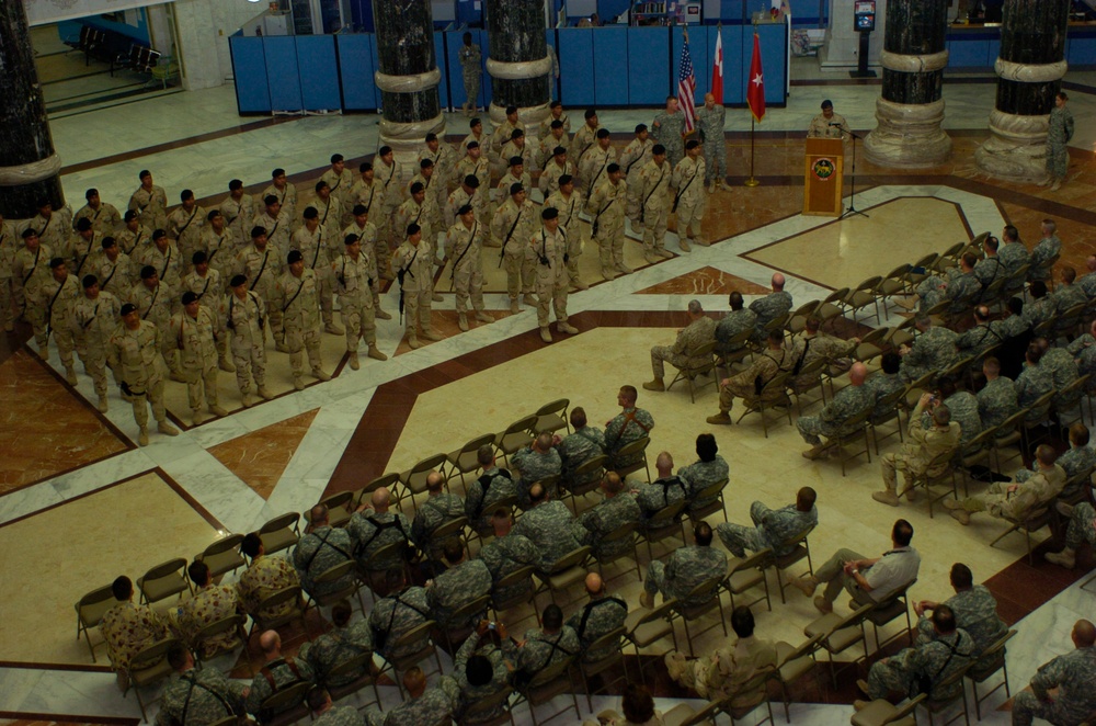 Royal Tongan Marines awarded for service in support of Operation Iraqi Freedom