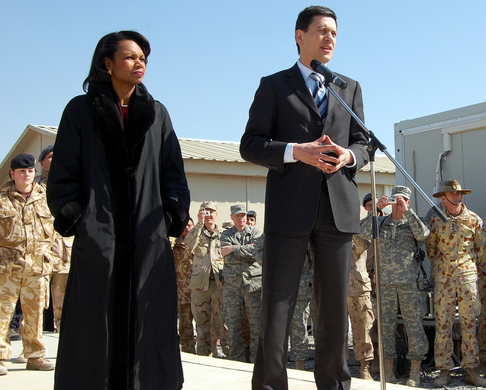 Condoleezza Rice Visits Afghanistan
