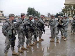 10th Mtn. Div. CG, CSM visit troops in Rustamiyah