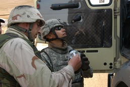 Macedonian, MND-B soldiers join forces at gates of Camp Taji