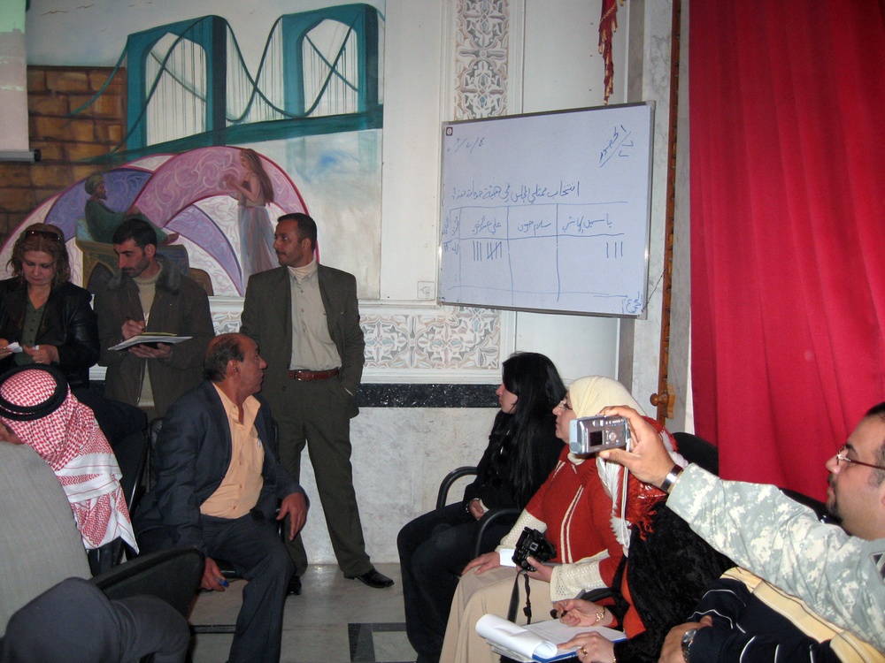 Karada district council re-elects chairman in close call election