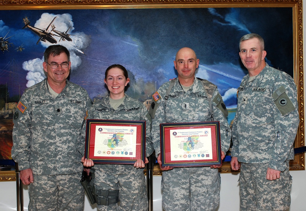 1st TSC recognizes safety achievements