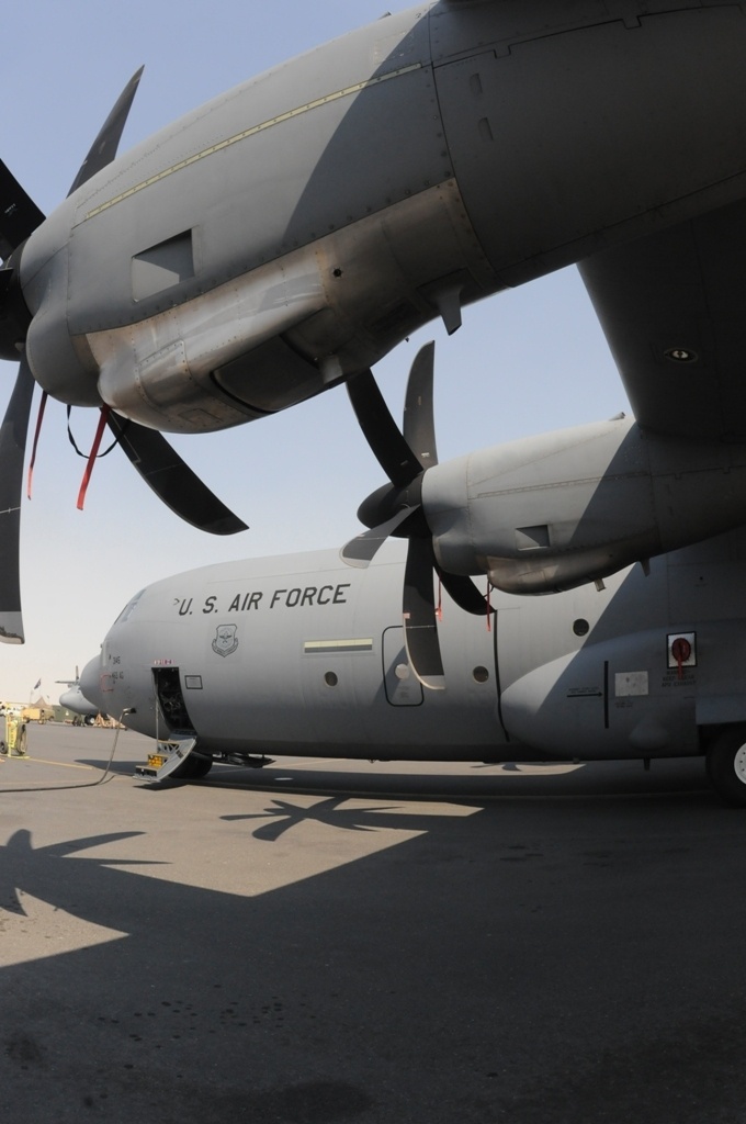 First active duty C-130J deploys to AOR