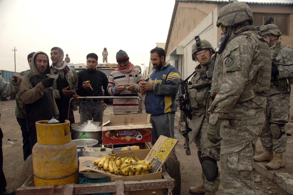 Patrol in Baghdad