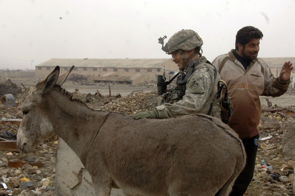 Patrol in Baghdad