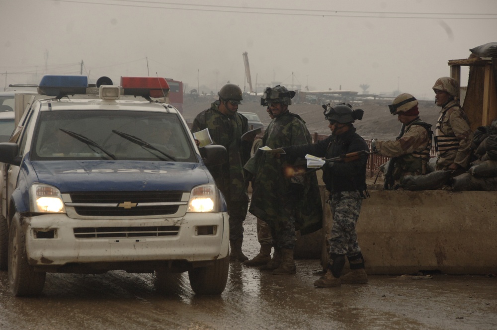 Patrol in Baghdad