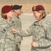 U.S. Army twin sisters reunite for promotion in Afghanistan