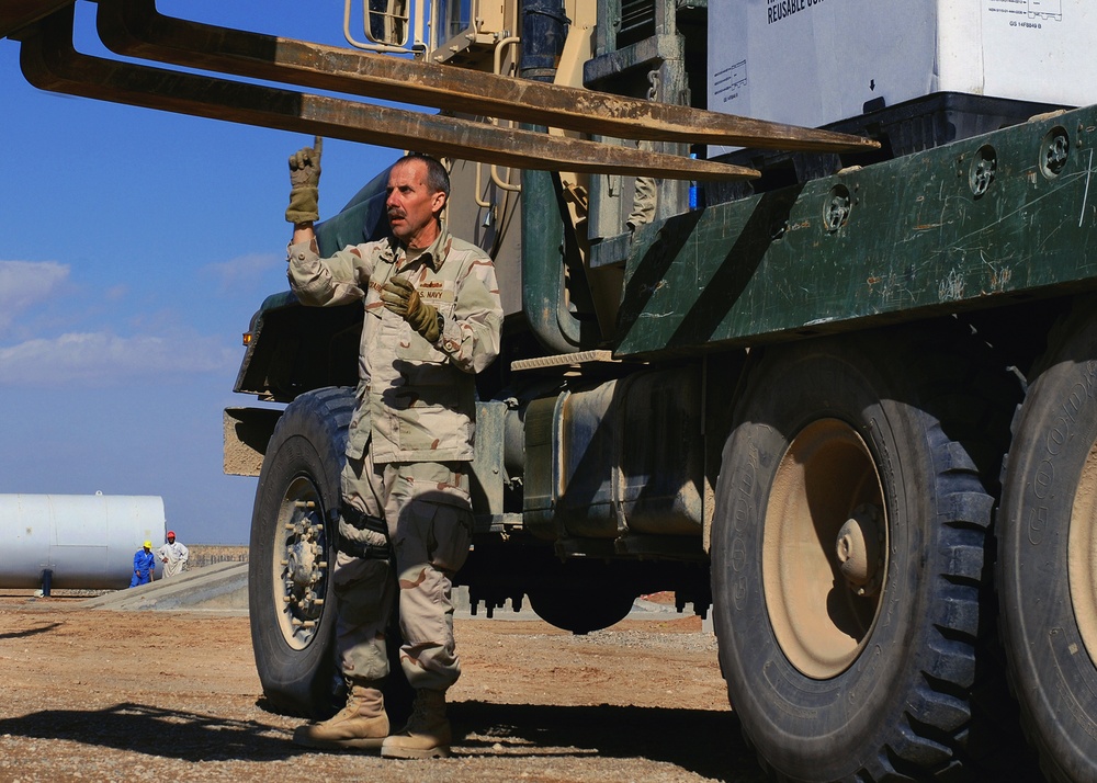 Navy cook helps Afghans clear the air