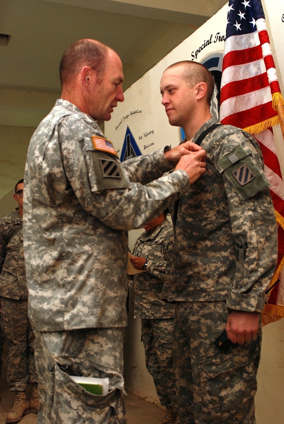 DVIDS - Images - Soldier receives Purple Heart for wounds received from ...