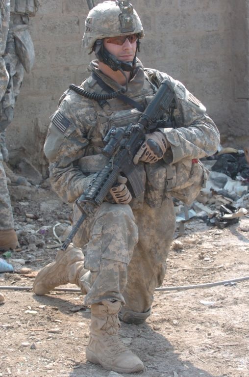 Company D, 1-15 Inf. Regt. hunts for caches