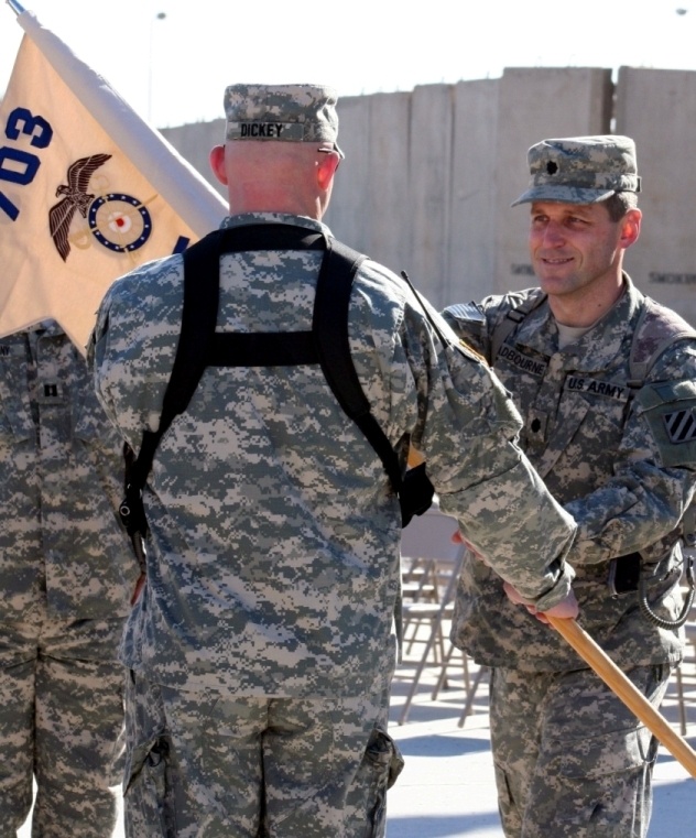 703rd BSB Gains New Company Commander