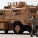 Shipping out MRAPs