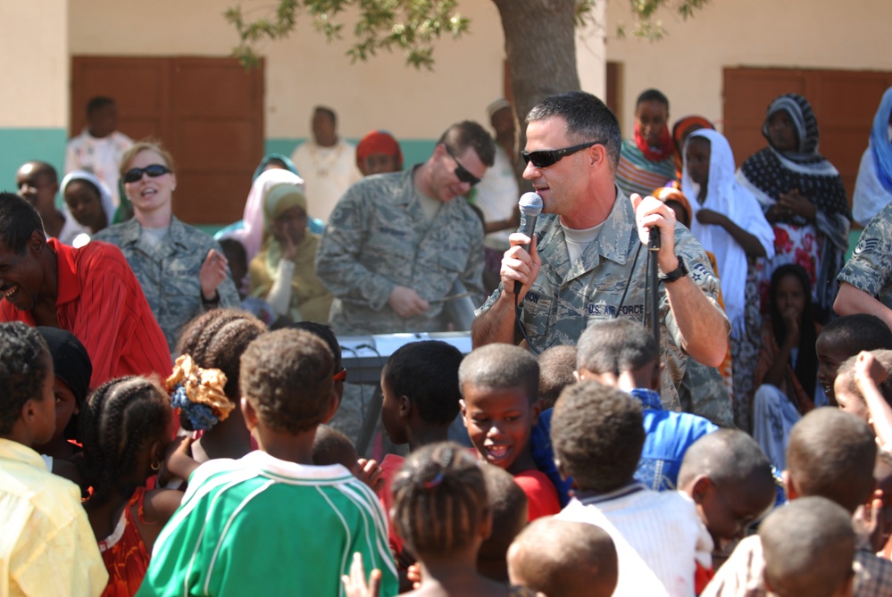 CENTAF band Rocks in Djibouti