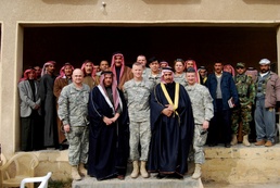 Vanguard leadership meets with local tribe