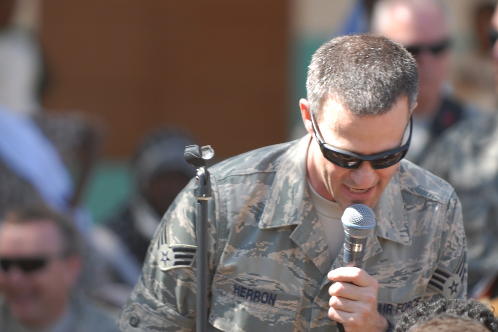CENTAF band Rocks in Djibouti