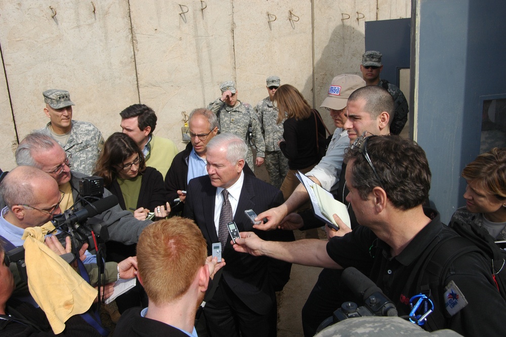 SECDEF visits Falcon