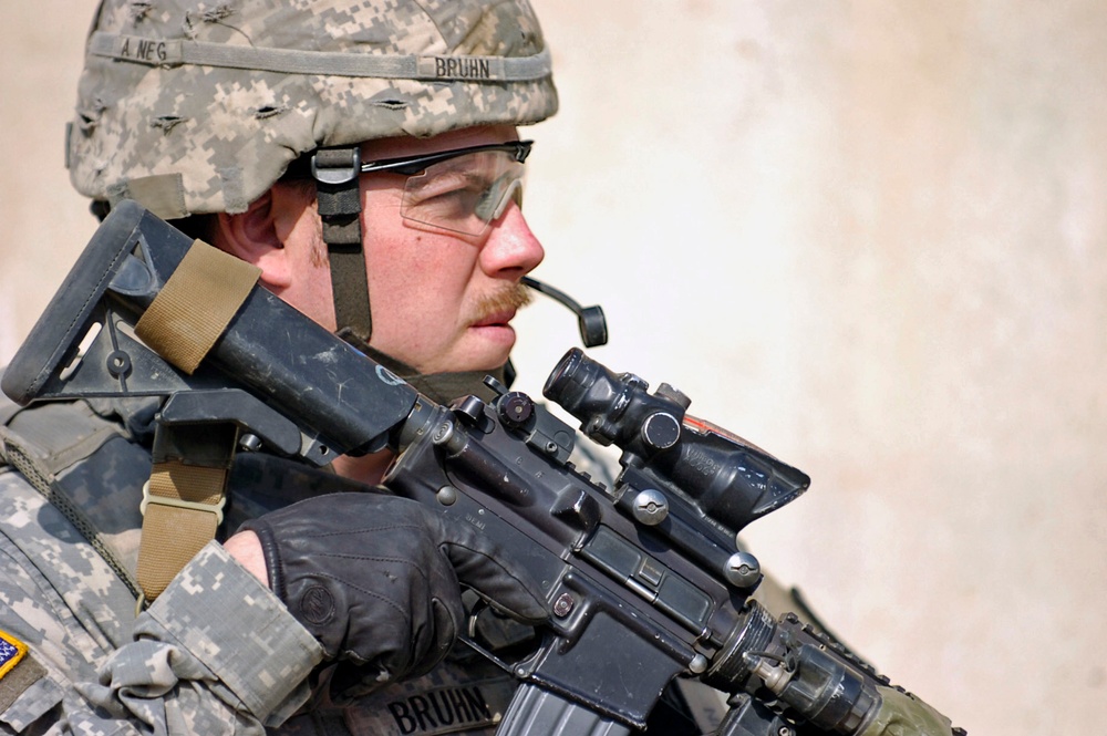 Killer Troop Cav. Scouts patrol Mosul