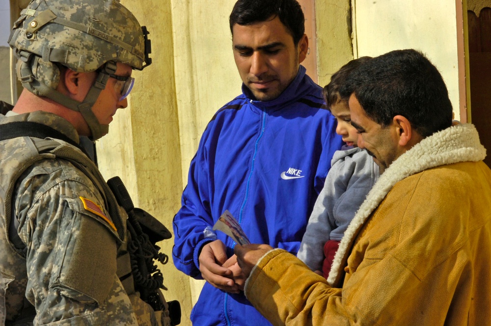 Killer Troop Cav. Scouts patrol Mosul