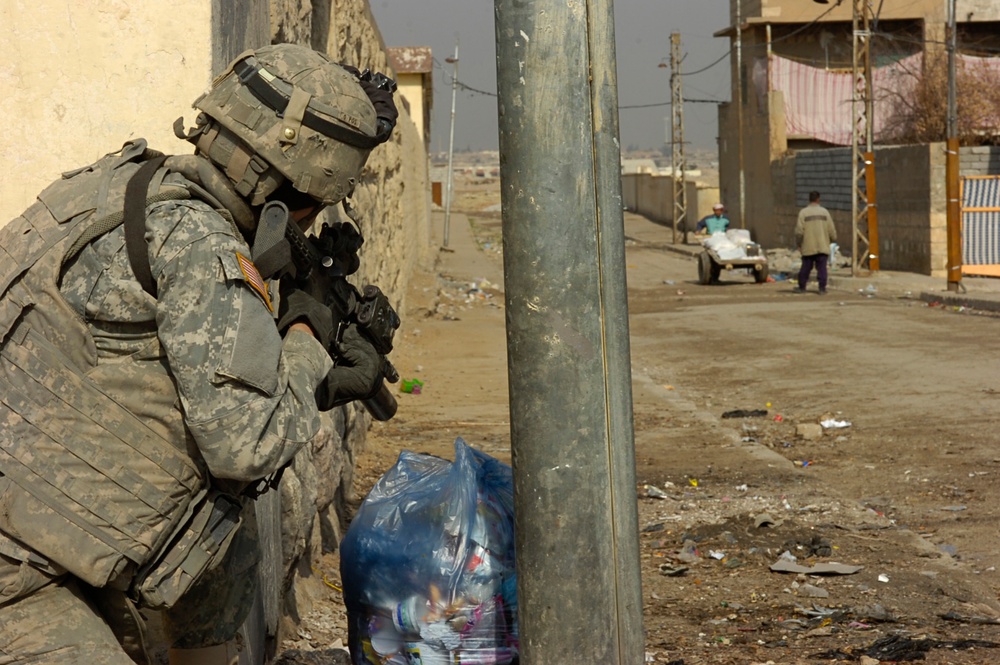 Killer Troop Cav. Scouts patrol Mosul