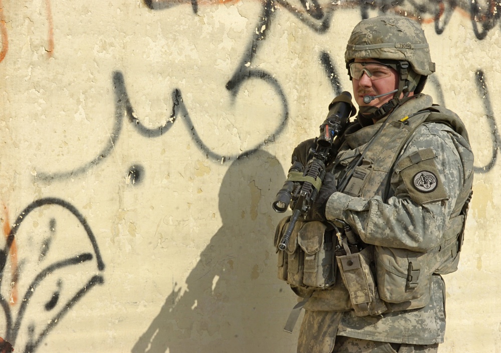 Killer Troop Cav. Scouts patrol Mosul