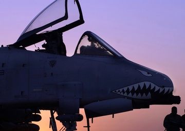 A-10 Provides Top Cover for Troops in Iraq