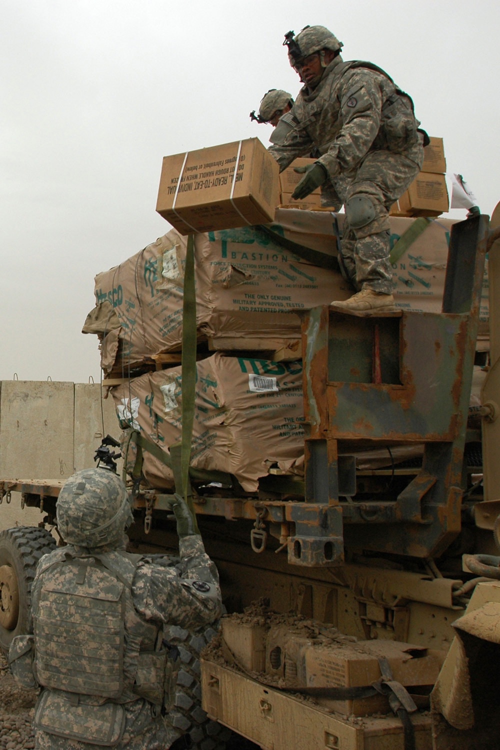Resupply missions provide huge boost in morale