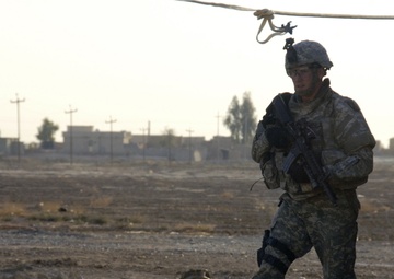 Soldiers Search for Weapons Caches