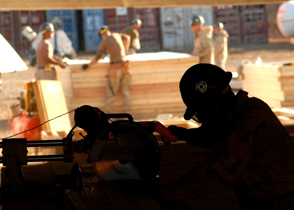 Seabees support U.S. military operations