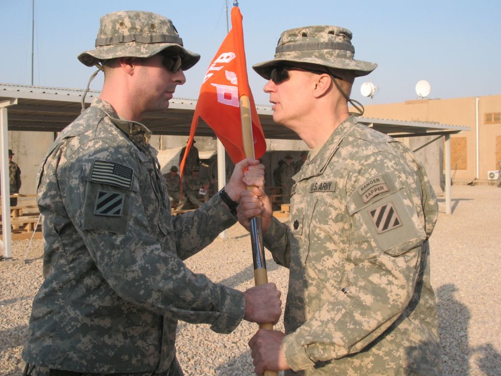3rd BSTB company bids farewell to former commander