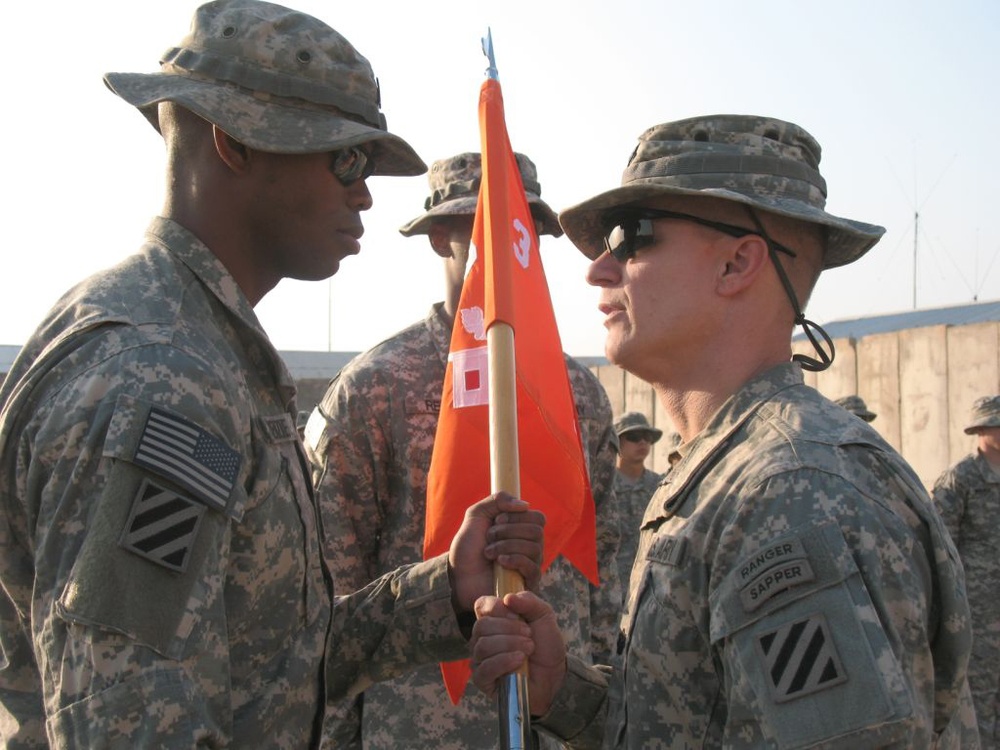 3rd BSTB company bids farewell to former commander