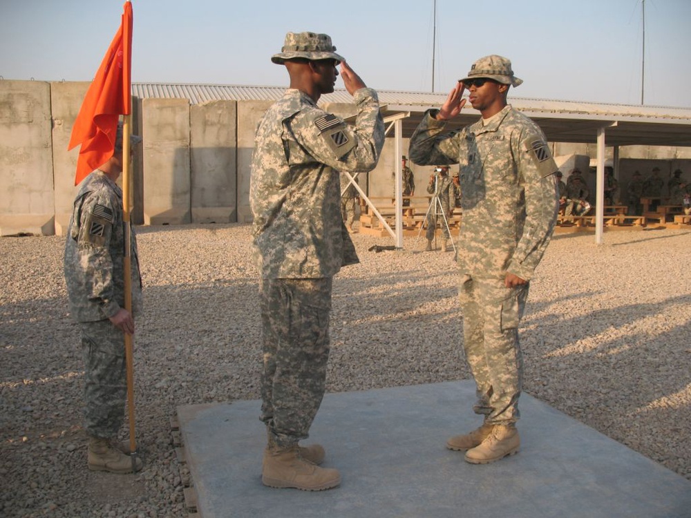 3rd BSTB company bids farewell to former commander
