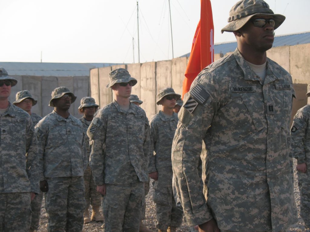 3rd BSTB company bids farewell to former commander