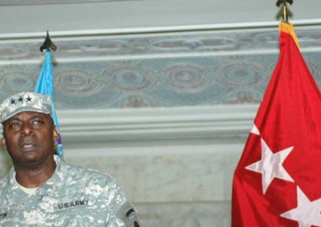 Austin Assumes Command of Multi-National Corps – Iraq