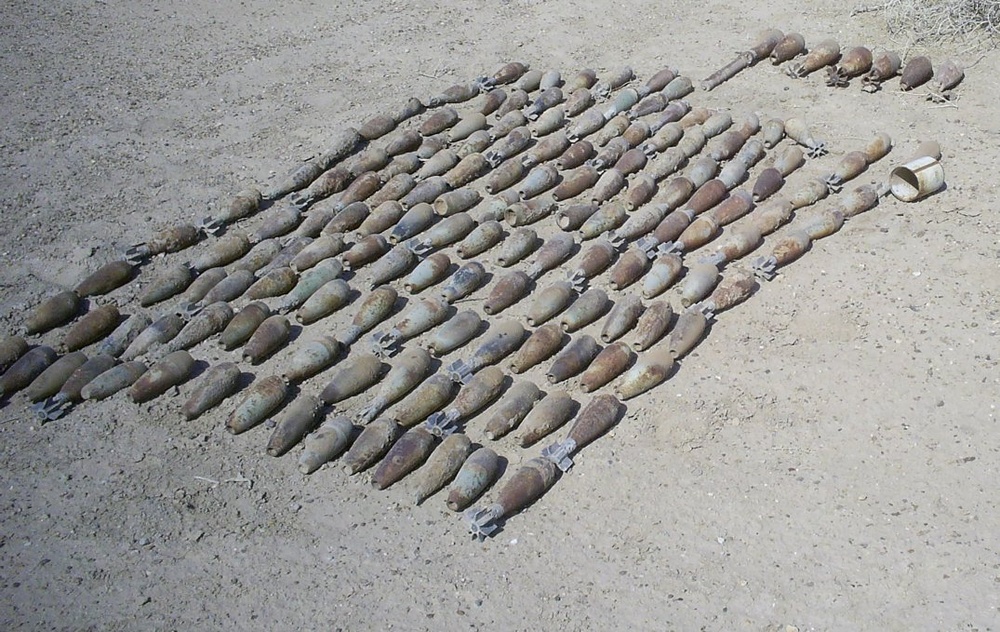 Weapon cache found in Babahani area