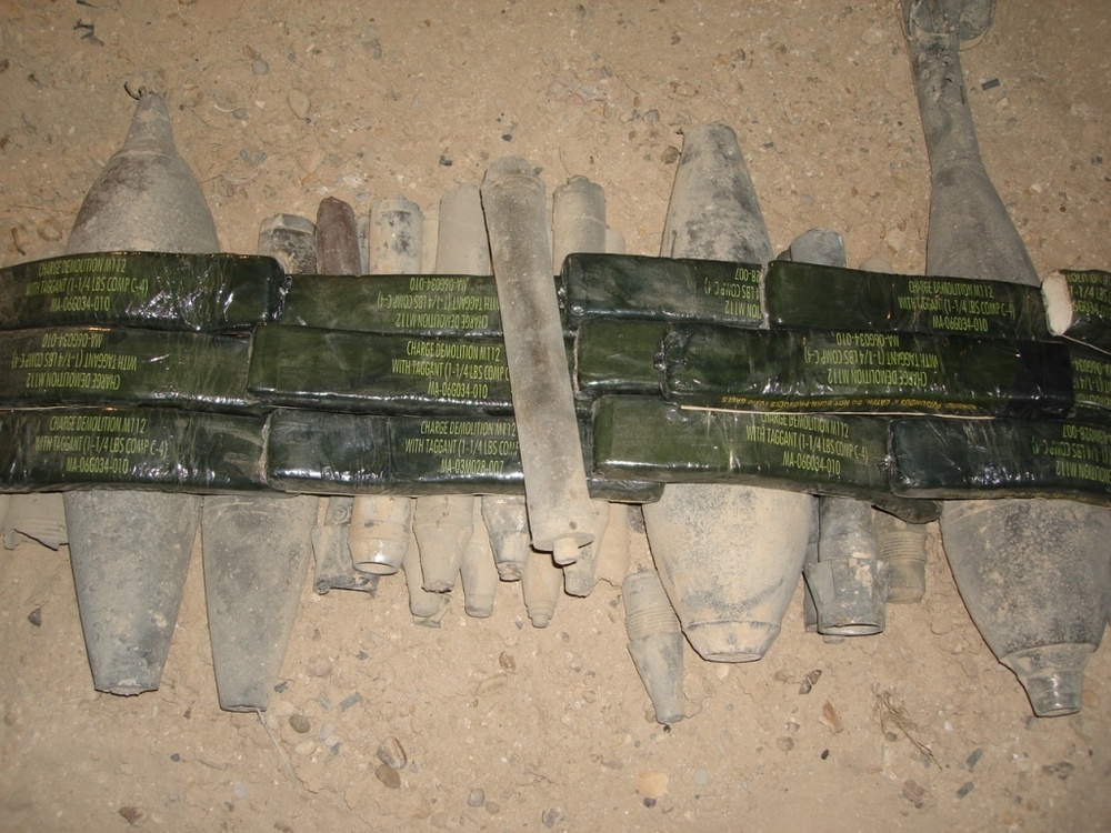 Weapon cache found in Diddum region