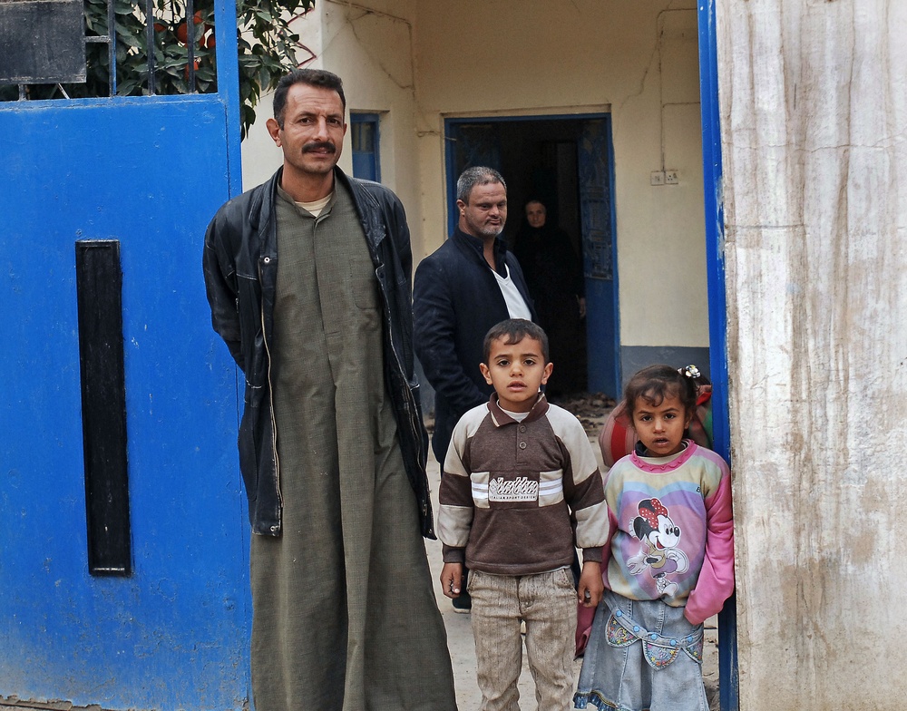 Joint operation helps displaced families return home