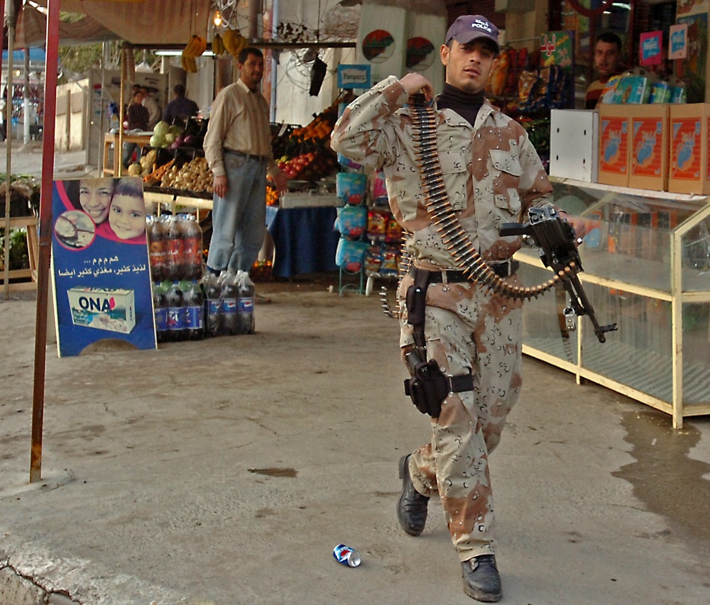 552nd MP's search for explosives in Mosul