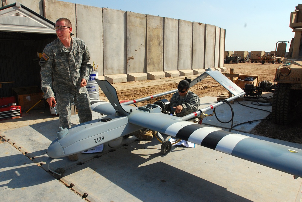 Maintenance hangar provides space